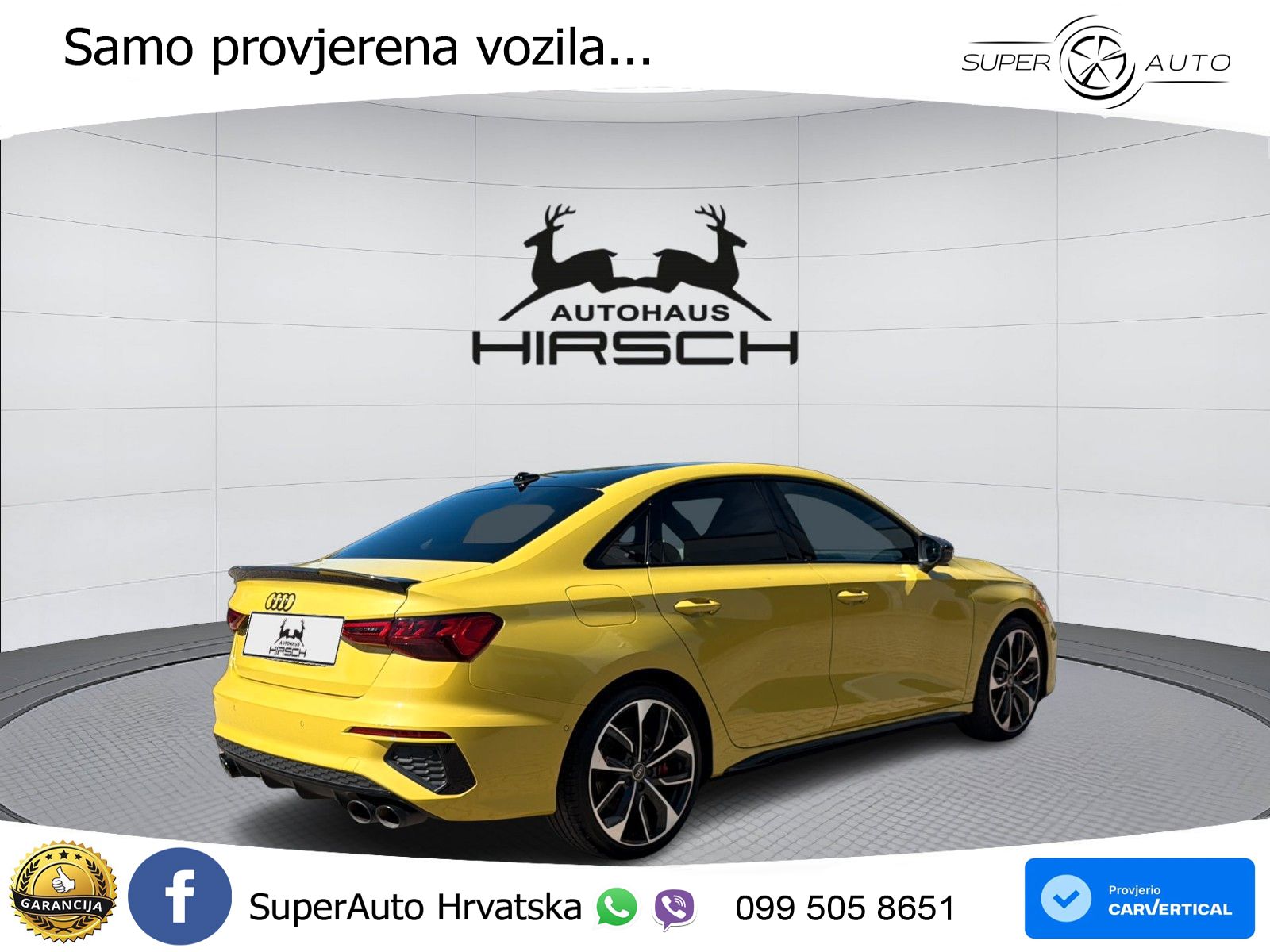 Audi S3 Limuzina 2.0 TFSI (310 KS) quattro S tronic MATRIX+GR SJED+KAM