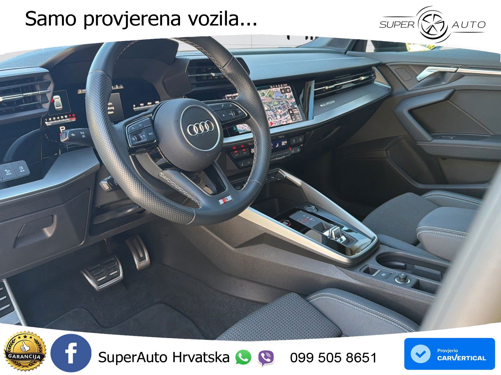 Audi S3 Limuzina 2.0 TFSI (310 KS) quattro S tronic MATRIX+GR SJED+KAM