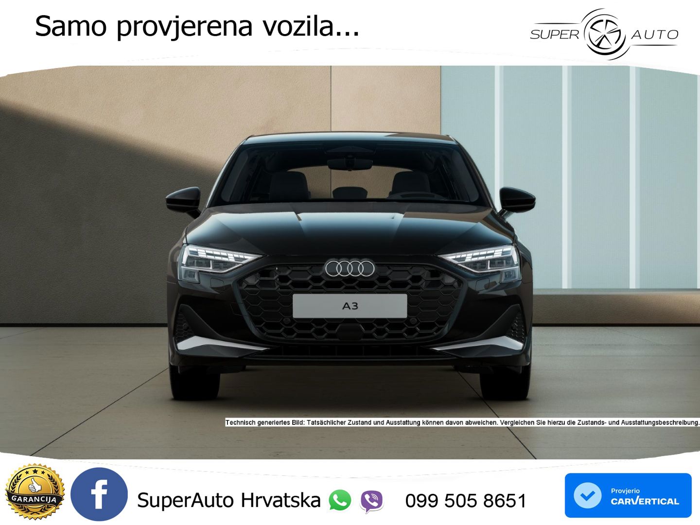 Audi A3 35 TFSI (150 KS) advanced LED+GR SJED+ACC