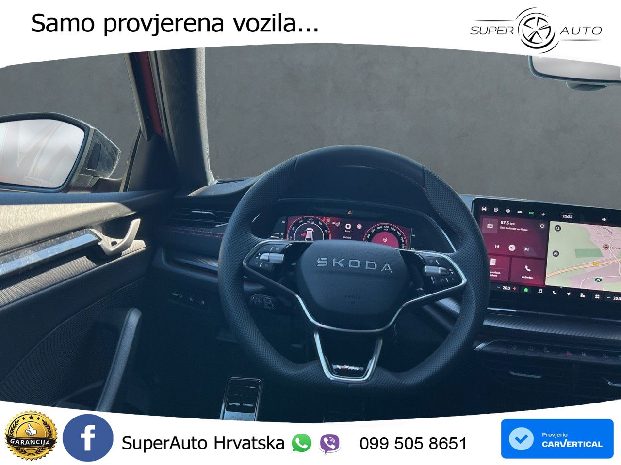 Škoda Octavia Combi RS 2.0 TSI (265 KS) DSG MATRIX+GR SJED+KAM