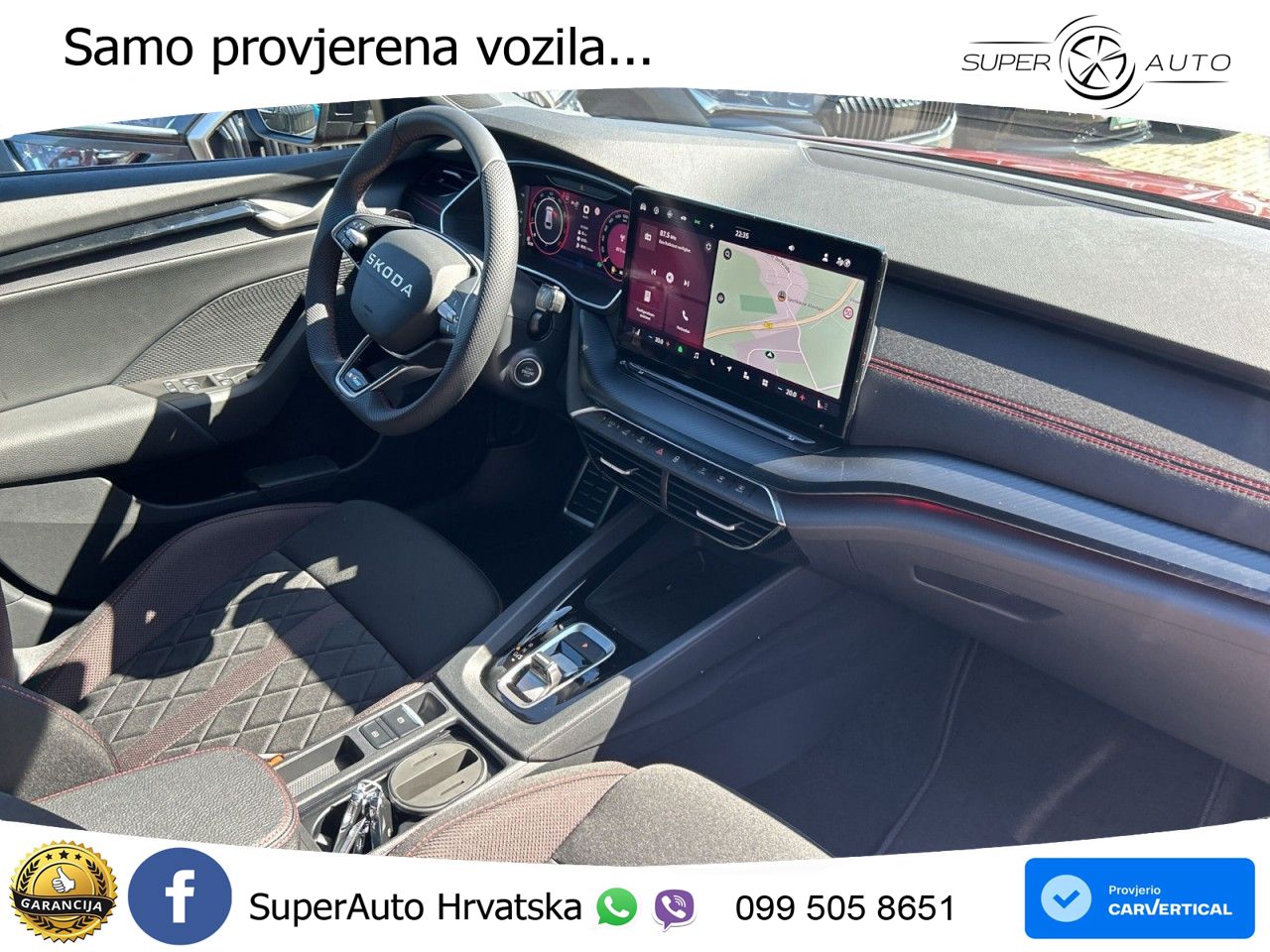 Škoda Octavia Combi RS 2.0 TSI (265 KS) DSG MATRIX+GR SJED+KAM