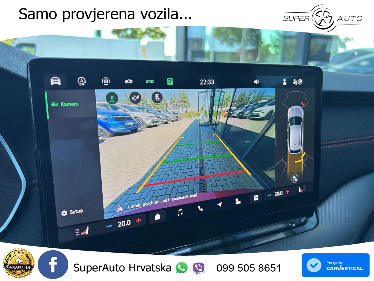 Škoda Octavia Combi RS 2.0 TSI (265 KS) DSG MATRIX+GR SJED+KAM