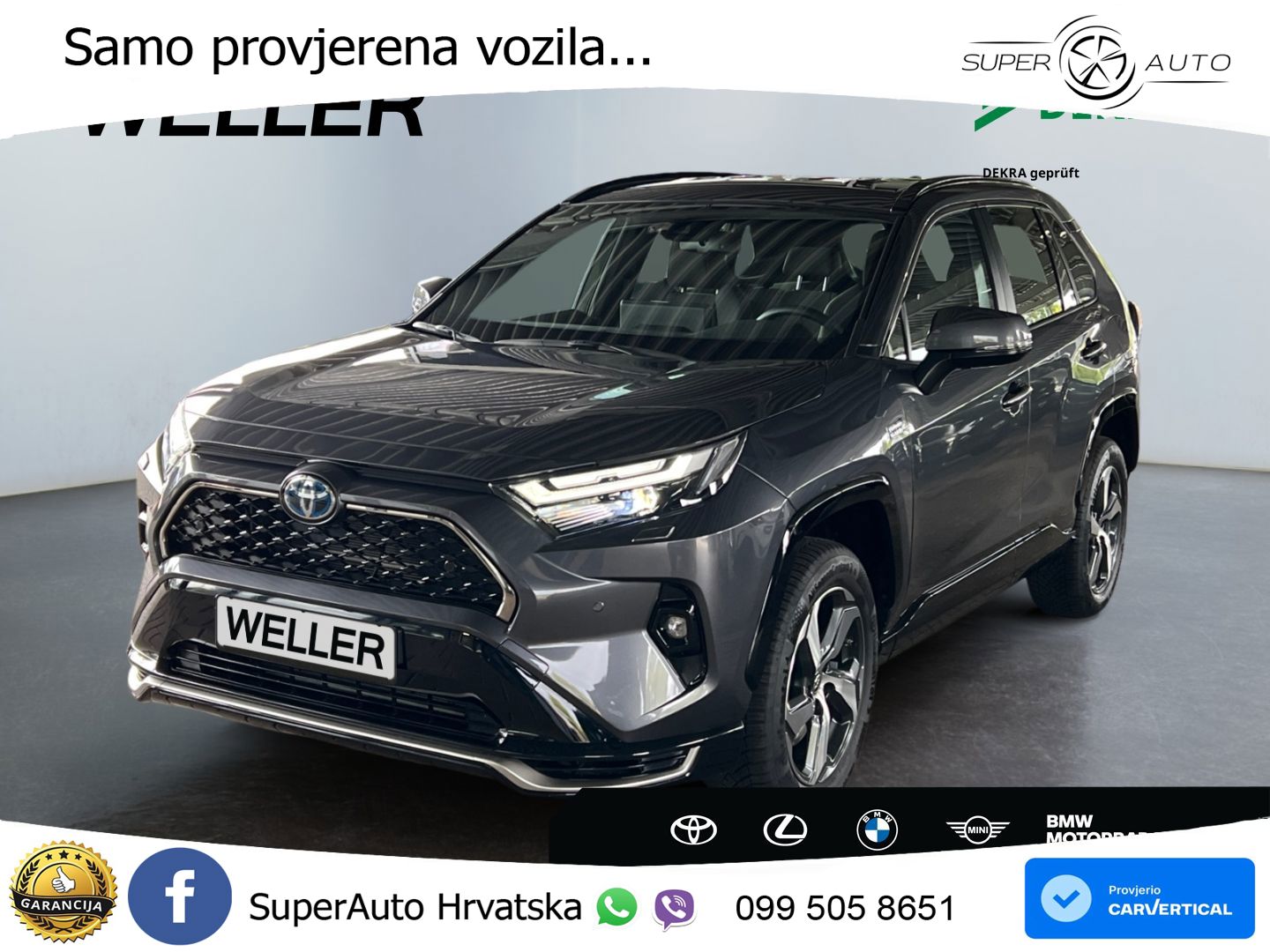 Toyota RAV4 2.5 (306 KS) Hybrid AWD-i eCVT LED+GR SJED+ACC