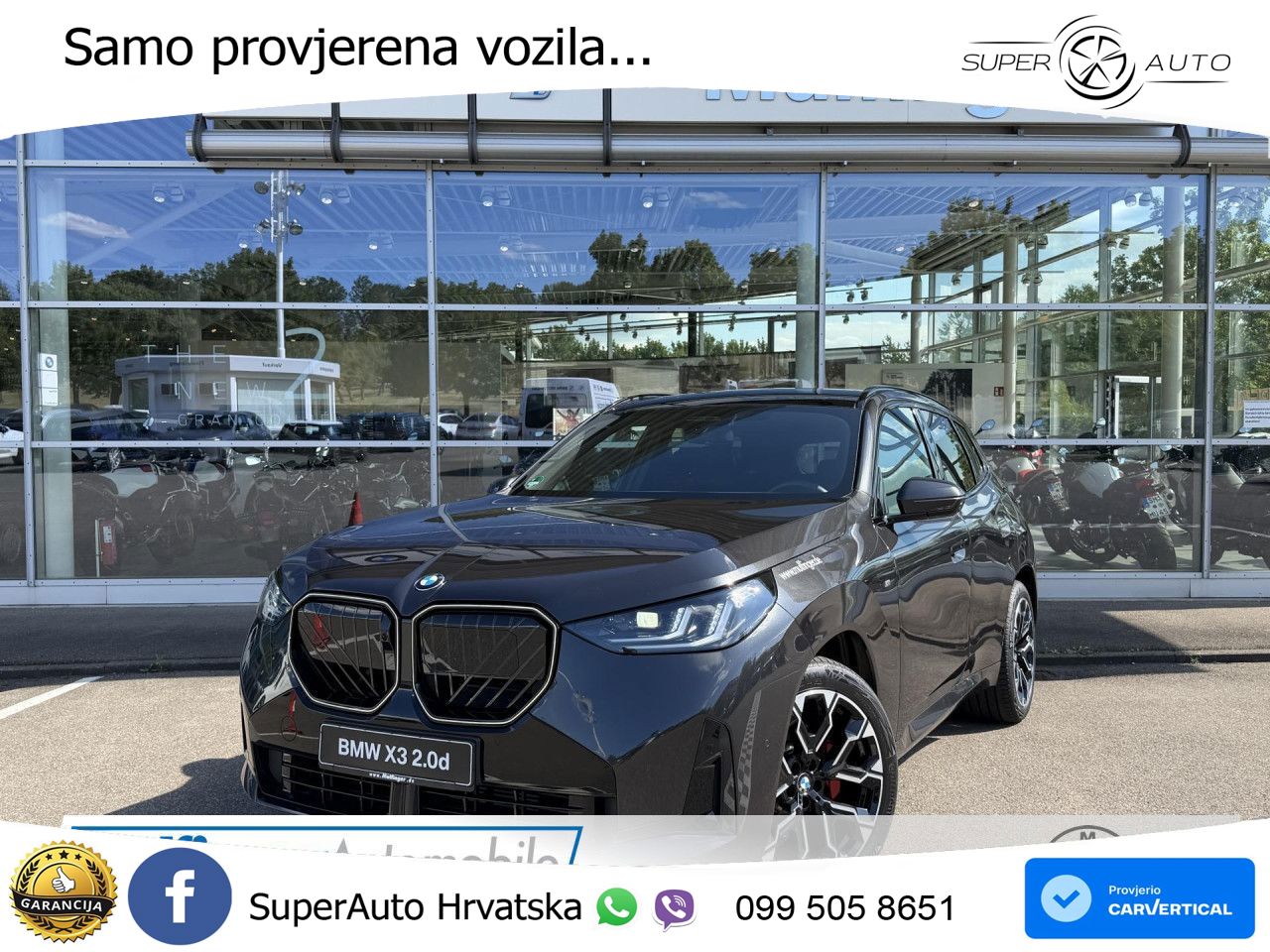 BMW X3 20d xDrive Steptronic M Sport ACC+HEAD+GR SJED+360+PANO