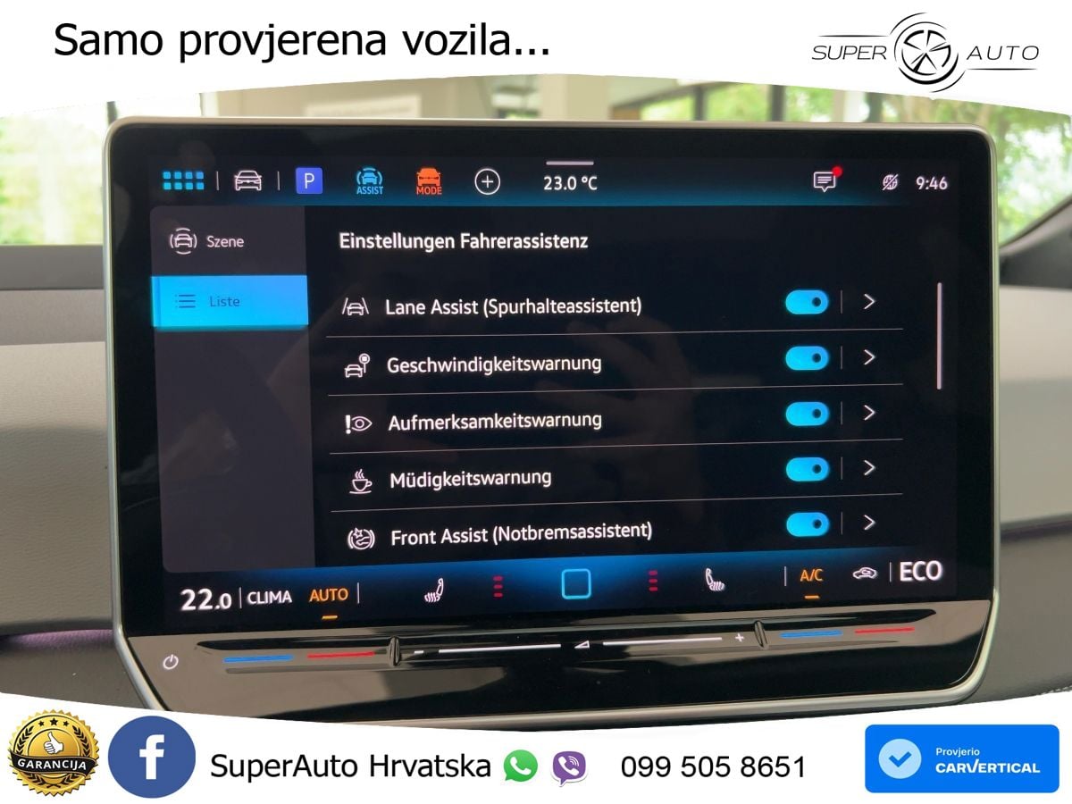 Volkswagen ID.3 Pro S 82 kWh (231 KS) LED+GR SJED+ACC