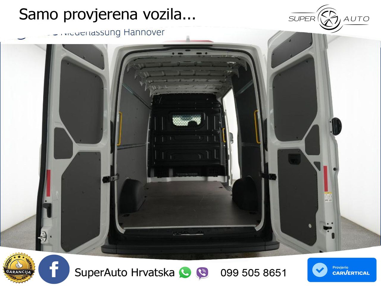 Volkswagen Crafter Kasten Mittel Navi Klima Kamera 140 KS