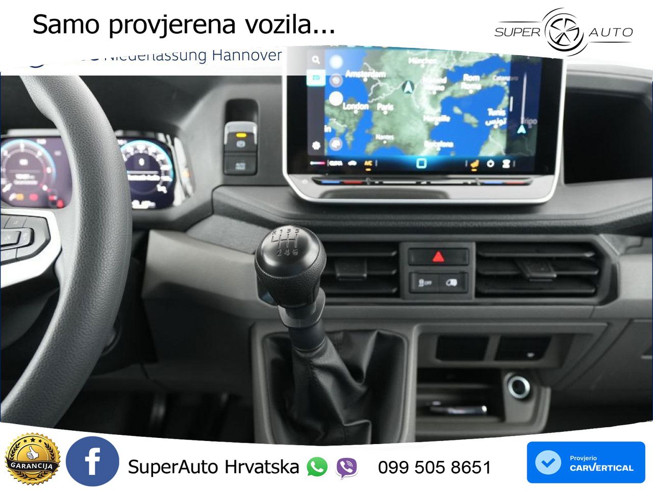 Volkswagen Crafter Kasten Mittel Navi Klima Kamera 140 KS