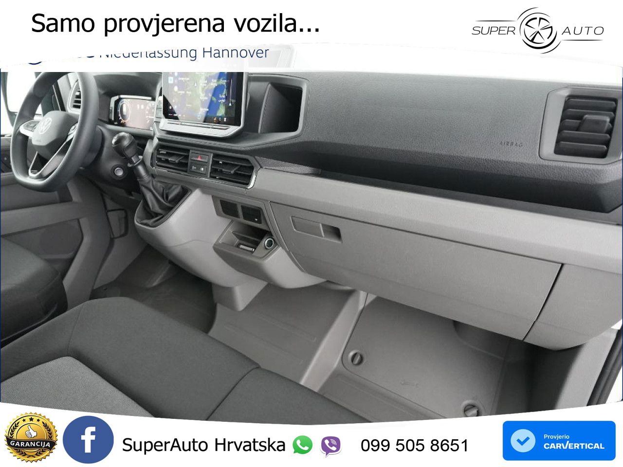 Volkswagen Crafter Kasten Mittel Navi Klima Kamera 140 KS