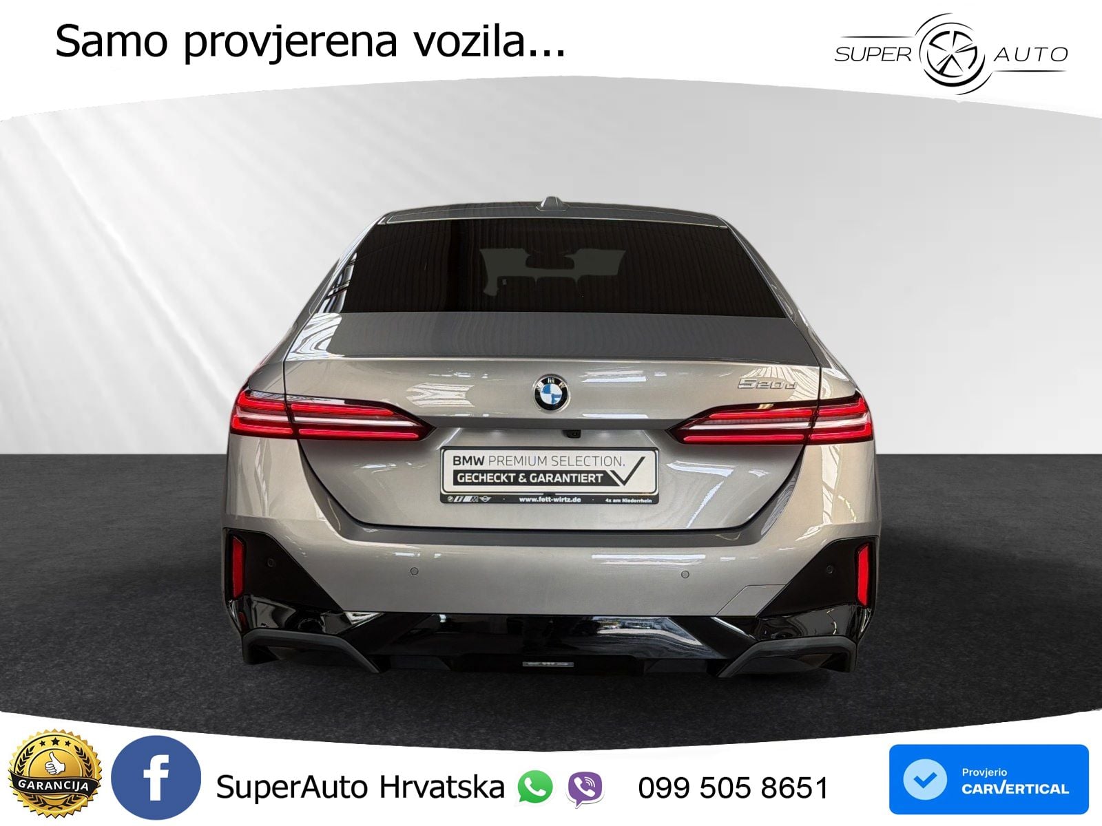 BMW 520d (197 KS) Steptronic M Sport LED+GR SJED+ACC