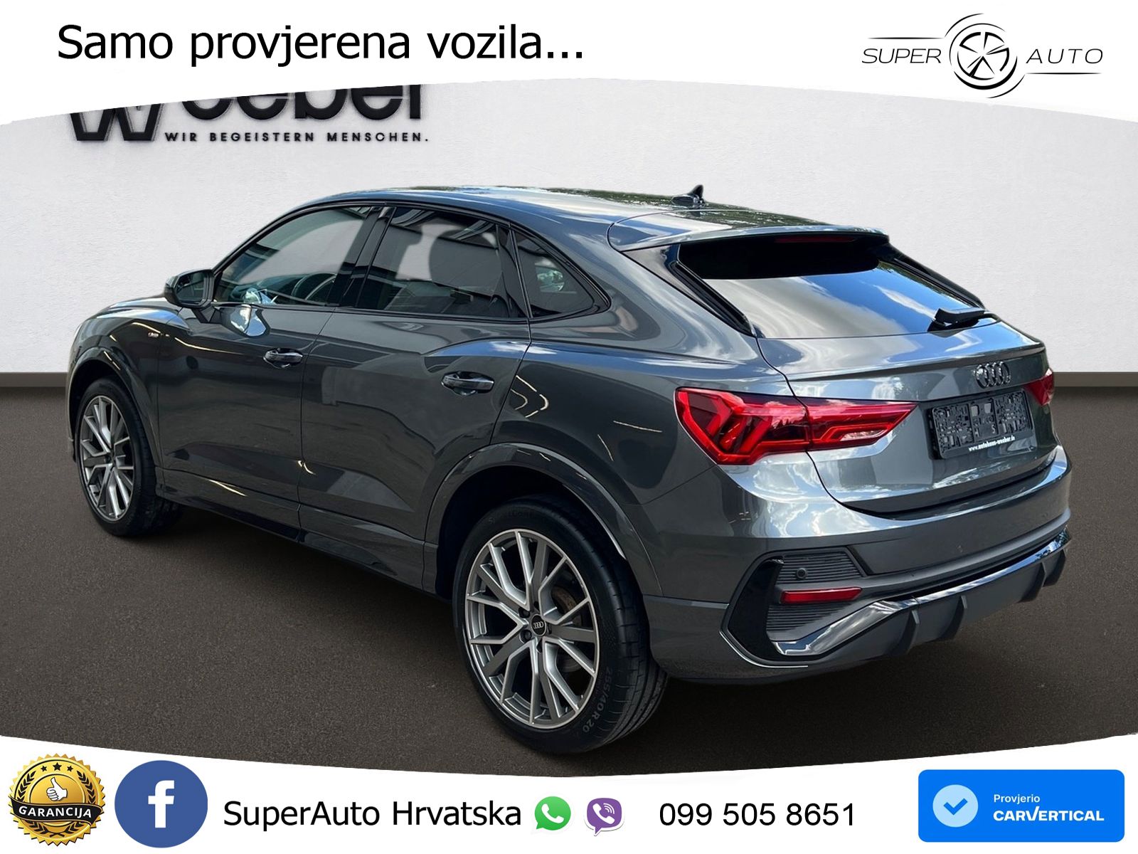 Audi Q3 II Sportback 35 TFSI (150 KS) S tronic S line MATRIX+GR SJED+KAM