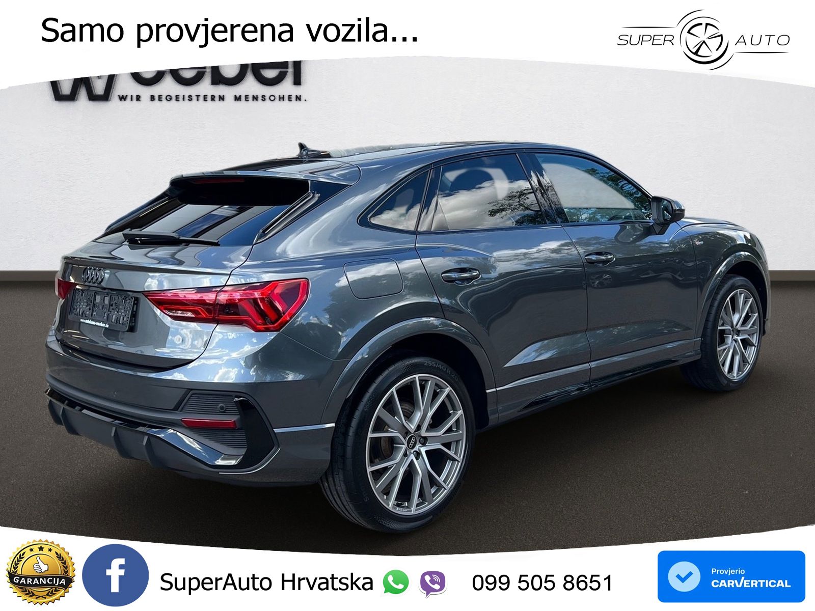 Audi Q3 II Sportback 35 TFSI (150 KS) S tronic S line MATRIX+GR SJED+KAM