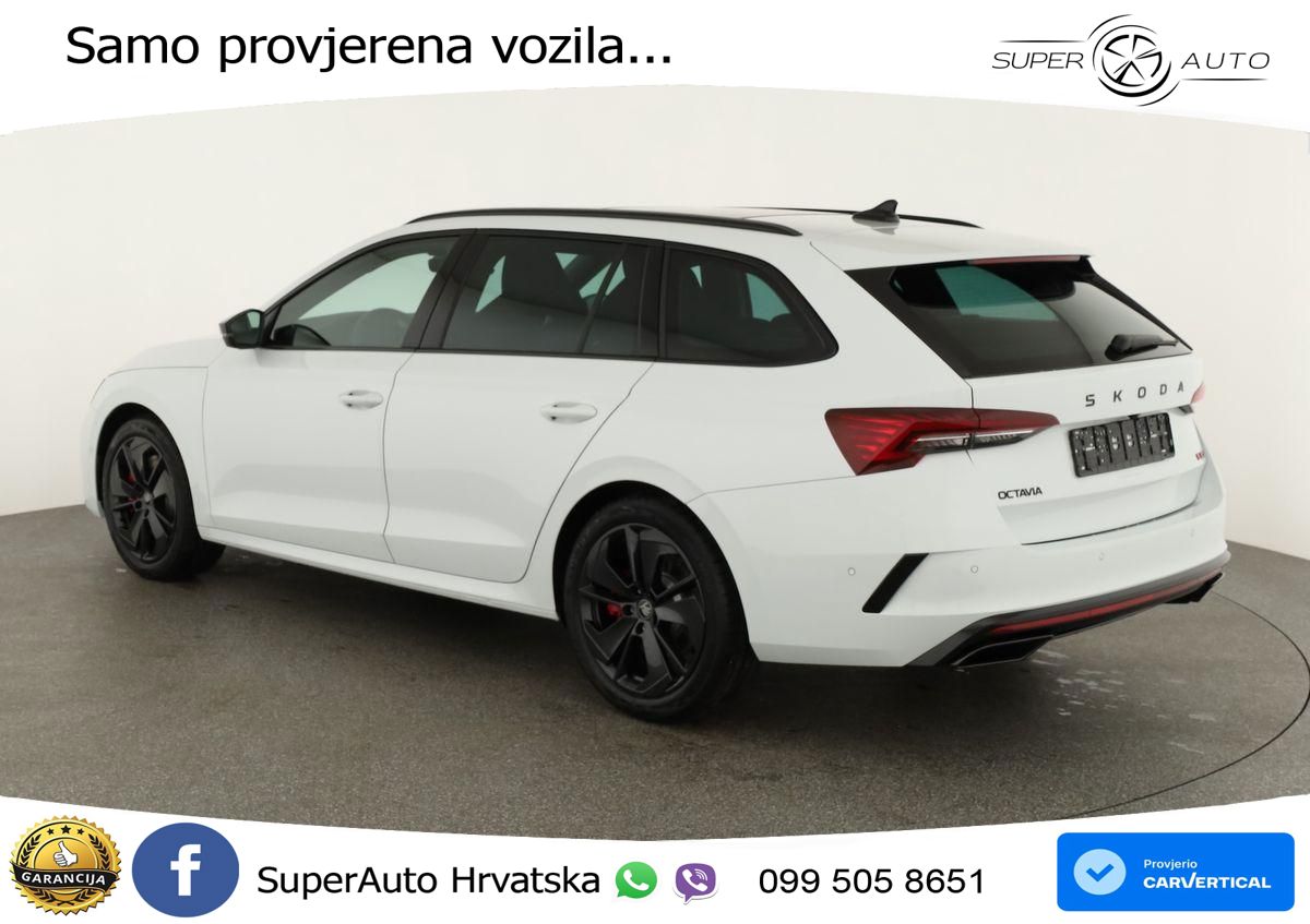Škoda Octavia Combi RS 2.0 TSI (265 KS) DSG LED+GR SJED+ACC