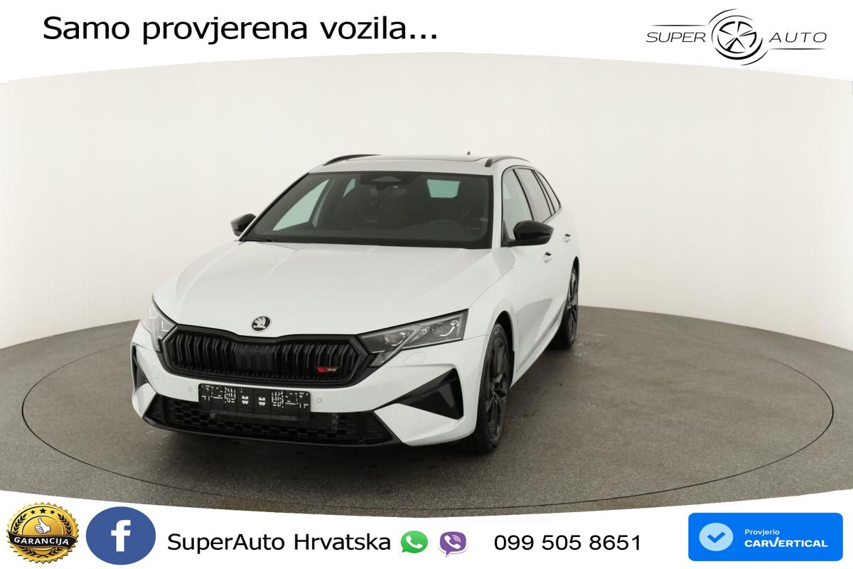 Škoda Octavia Combi RS 2.0 TSI (265 KS) DSG LED+GR SJED+ACC