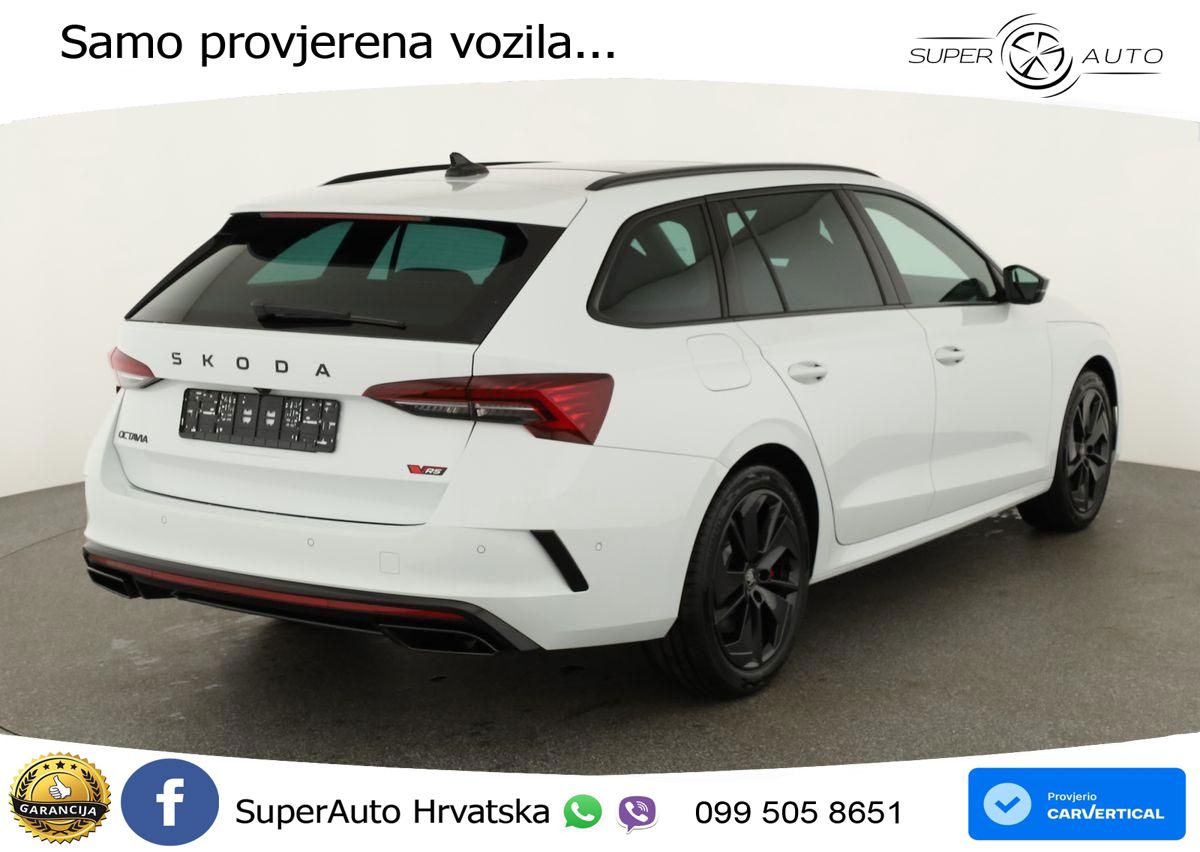 Škoda Octavia Combi RS 2.0 TSI (265 KS) DSG LED+GR SJED+ACC