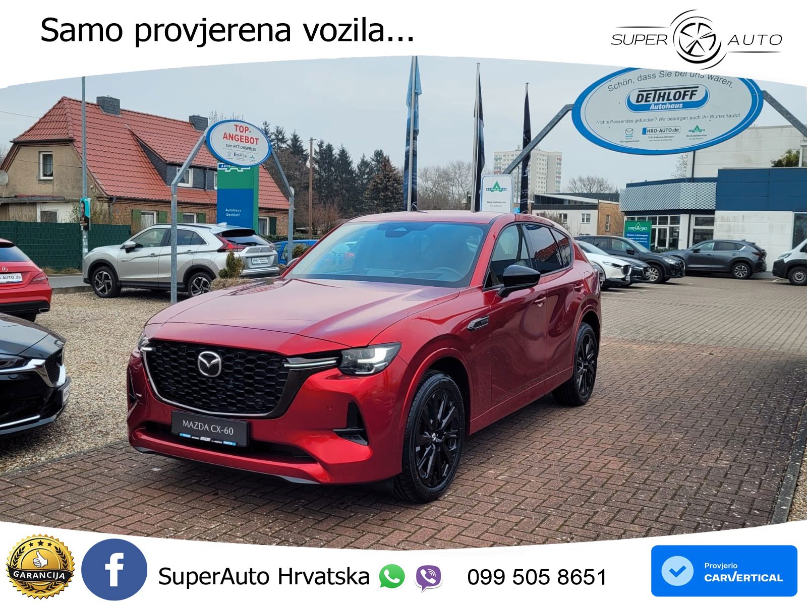 Mazda CX-60 3.3 e-Skyactiv D (254 KS) AWD Automatic LED+GR SJED+ACC