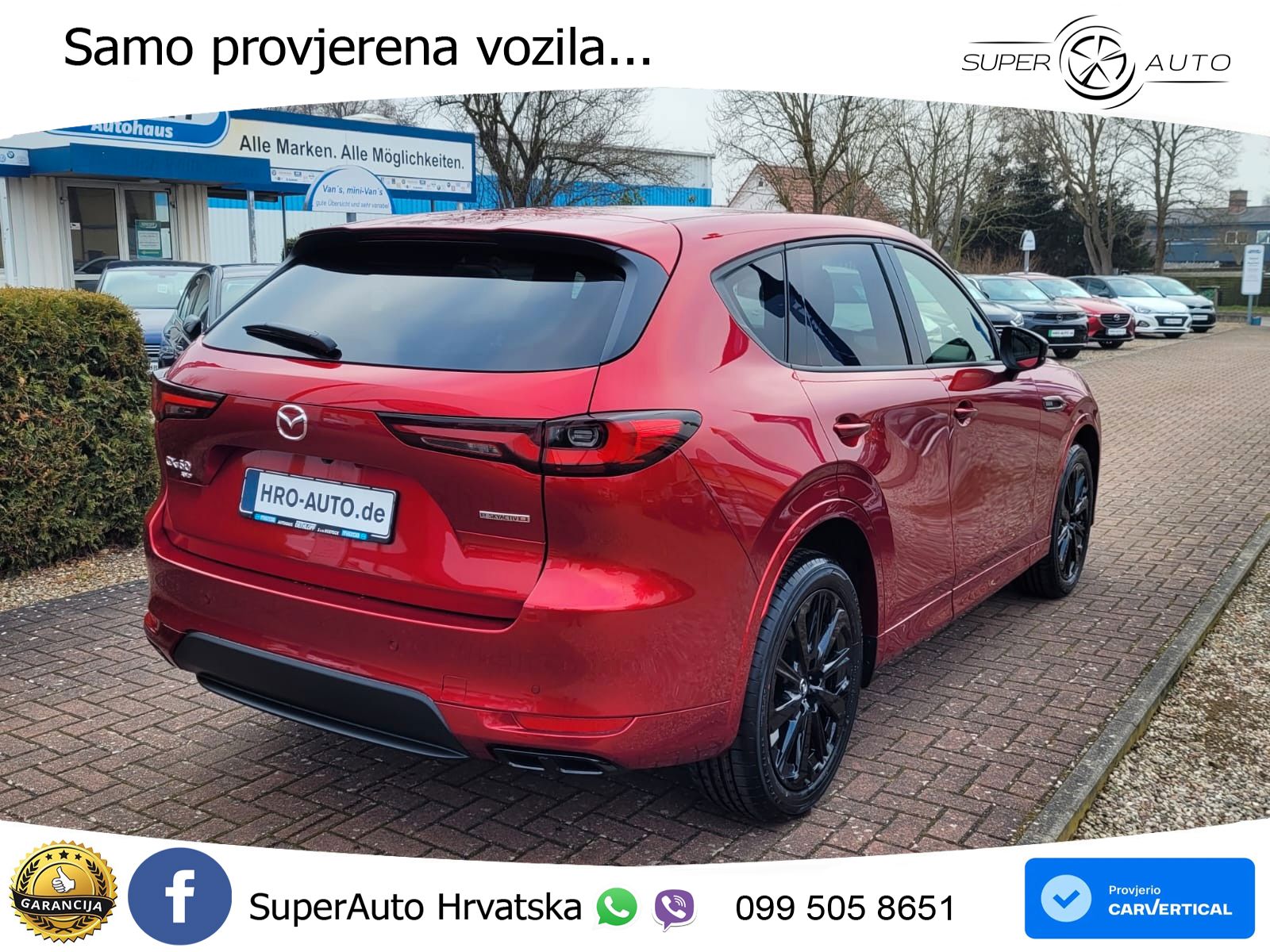 Mazda CX-60 3.3 e-Skyactiv D (254 KS) AWD Automatic LED+GR SJED+ACC