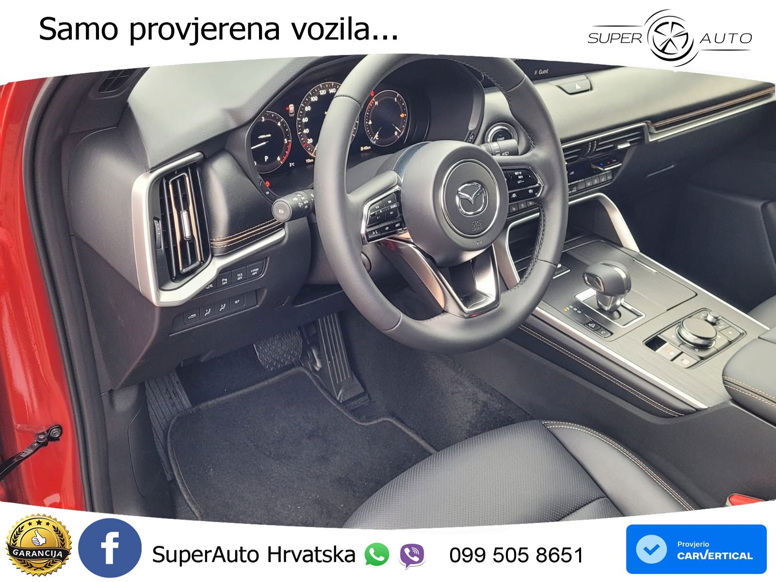 Mazda CX-60 3.3 e-Skyactiv D (254 KS) AWD Automatic LED+GR SJED+ACC