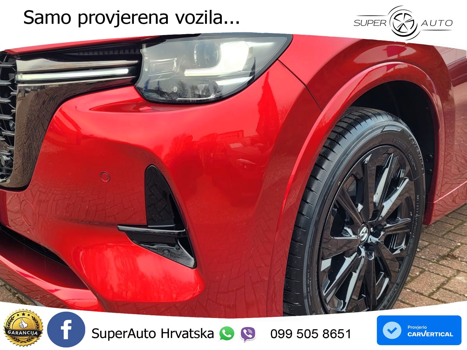 Mazda CX-60 3.3 e-Skyactiv D (254 KS) AWD Automatic LED+GR SJED+ACC