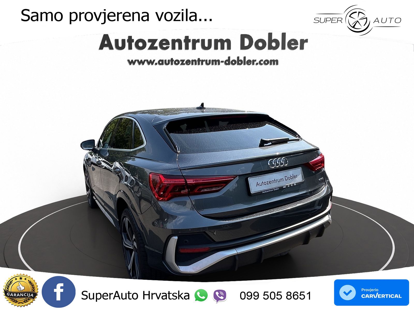 Audi Q3 Sportback 40 TDI (200 KS) quattro S tronic S line MATRIX+GR SJED+KAM