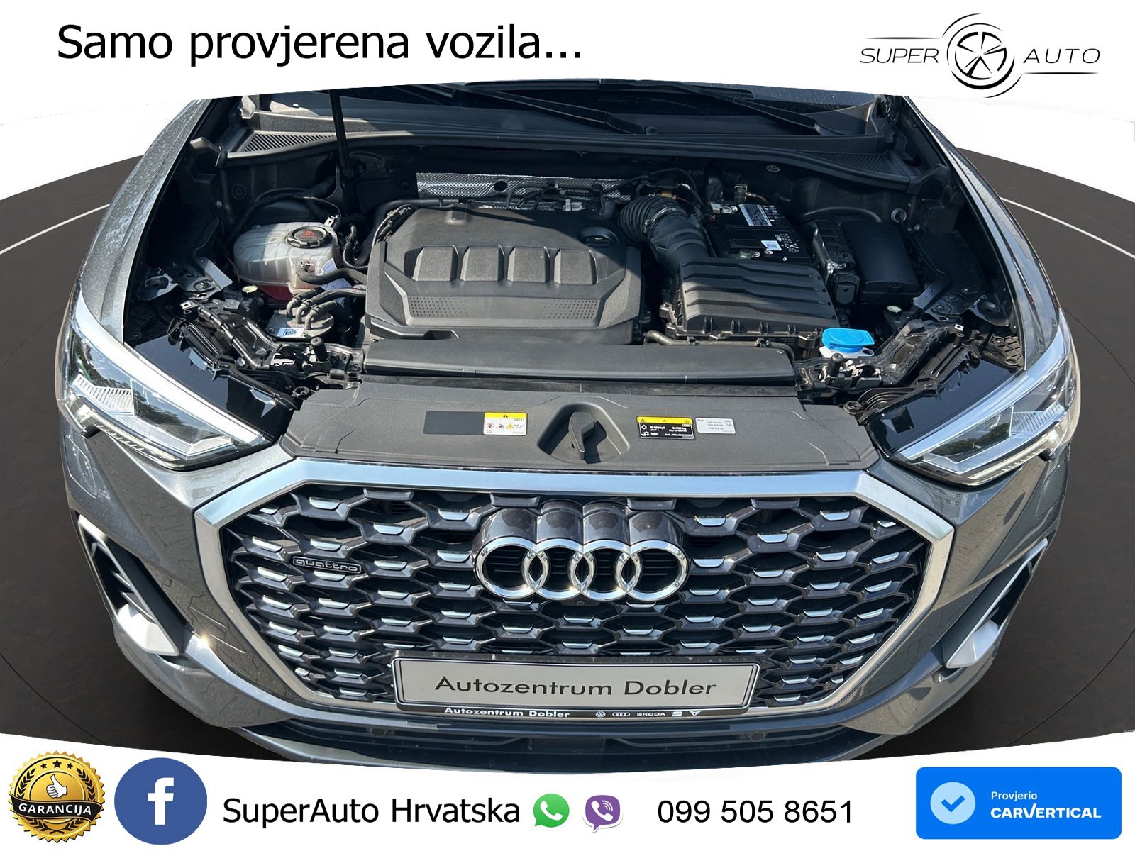 Audi Q3 Sportback 40 TDI (200 KS) quattro S tronic S line MATRIX+GR SJED+KAM