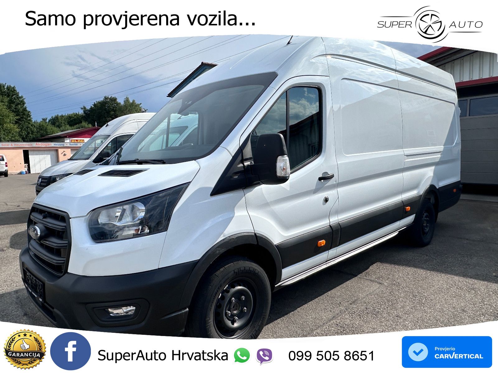 Ford Transit L4H3 HECKANTRIEB 1. HAND SERVICE NEU 131 KS