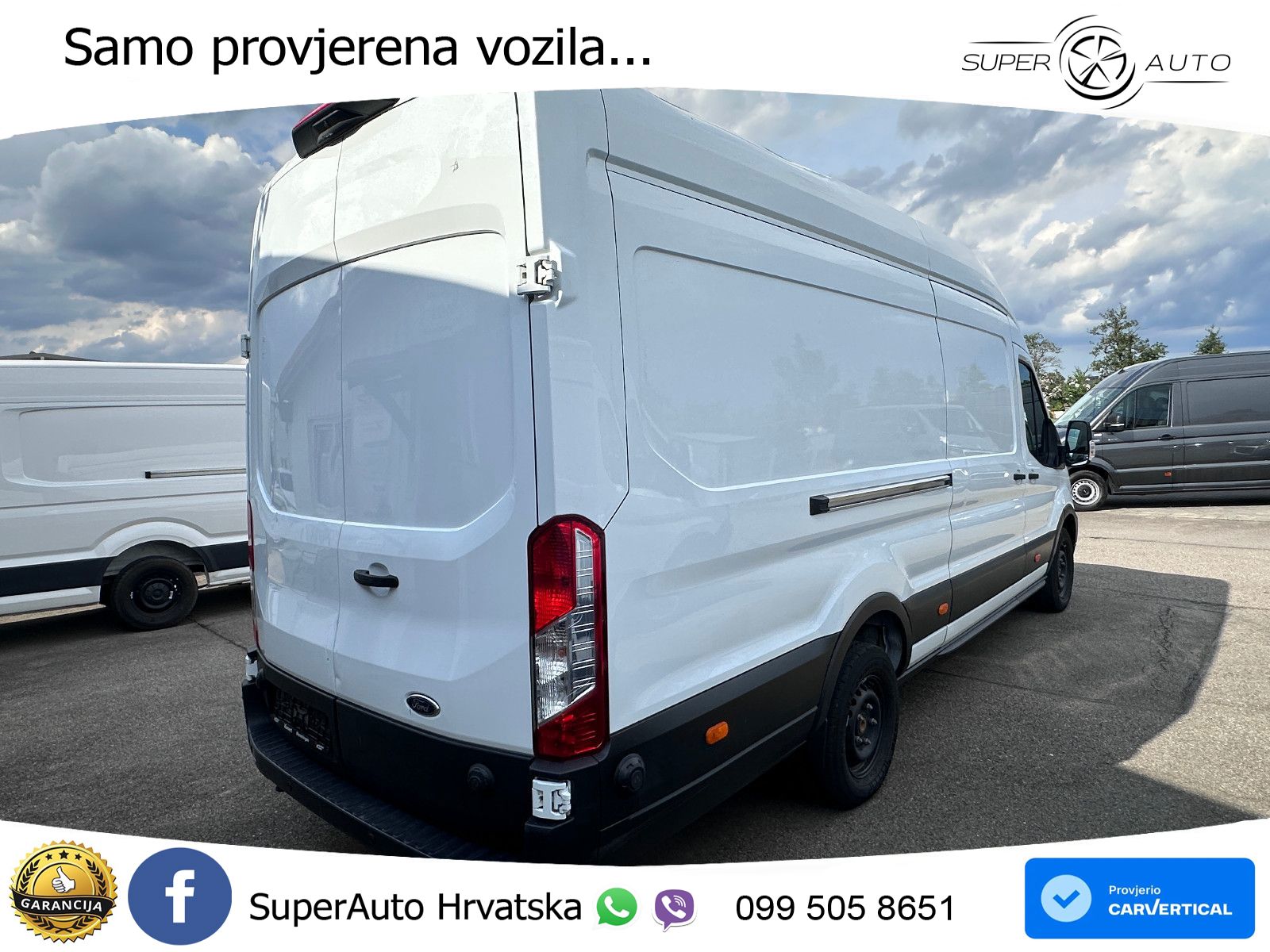 Ford Transit L4H3 HECKANTRIEB 1. HAND SERVICE NEU 131 KS