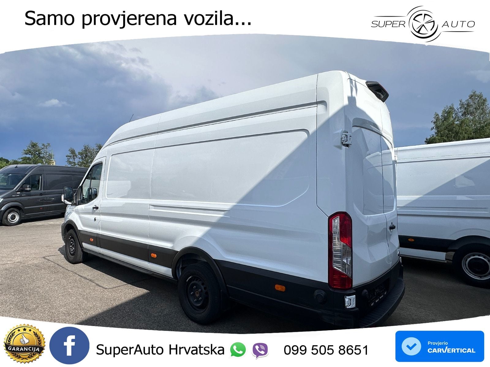 Ford Transit L4H3 HECKANTRIEB 1. HAND SERVICE NEU 131 KS