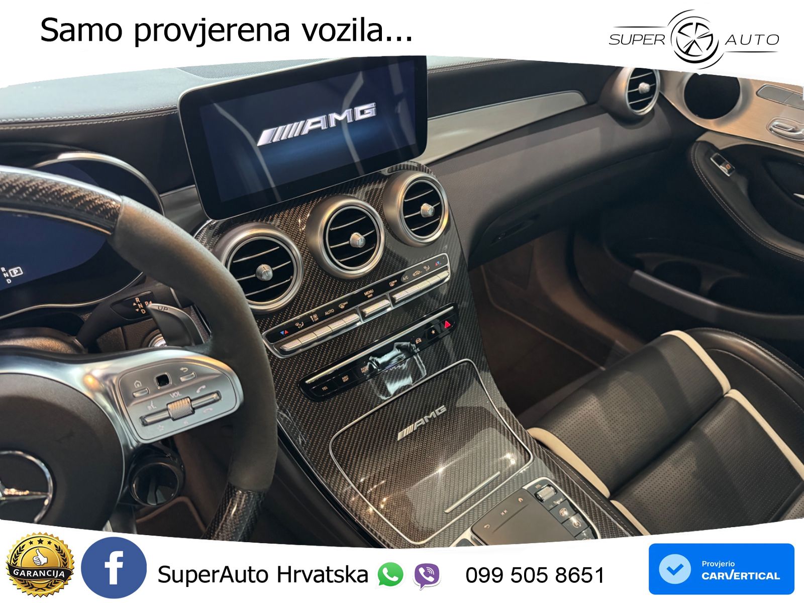 Mercedes GLC Coupe AMG 63 S V8 (510 KS) 4MATIC+ MCT LED+GR SJED+ACC