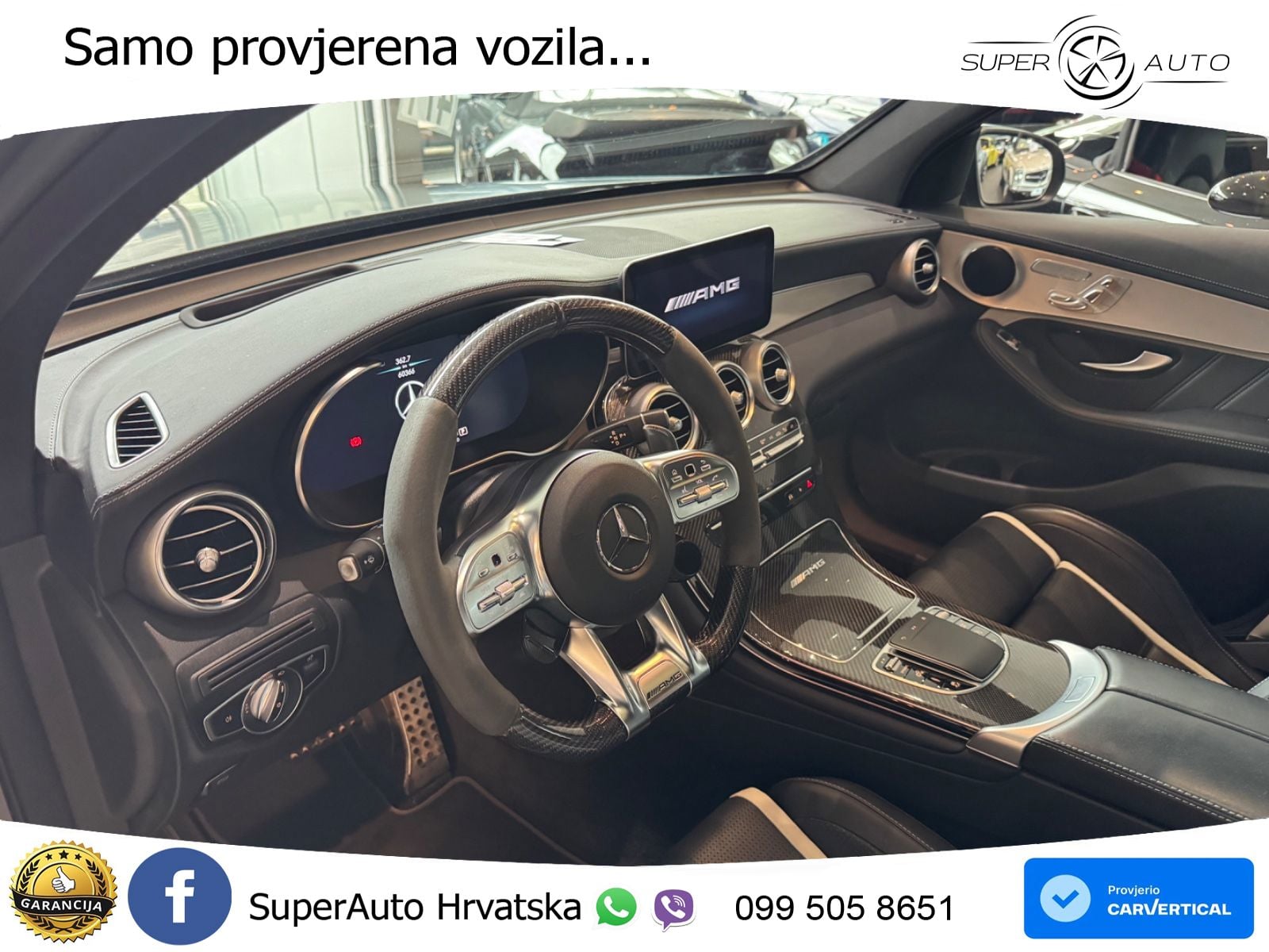 Mercedes GLC Coupe AMG 63 S V8 (510 KS) 4MATIC+ MCT LED+GR SJED+ACC