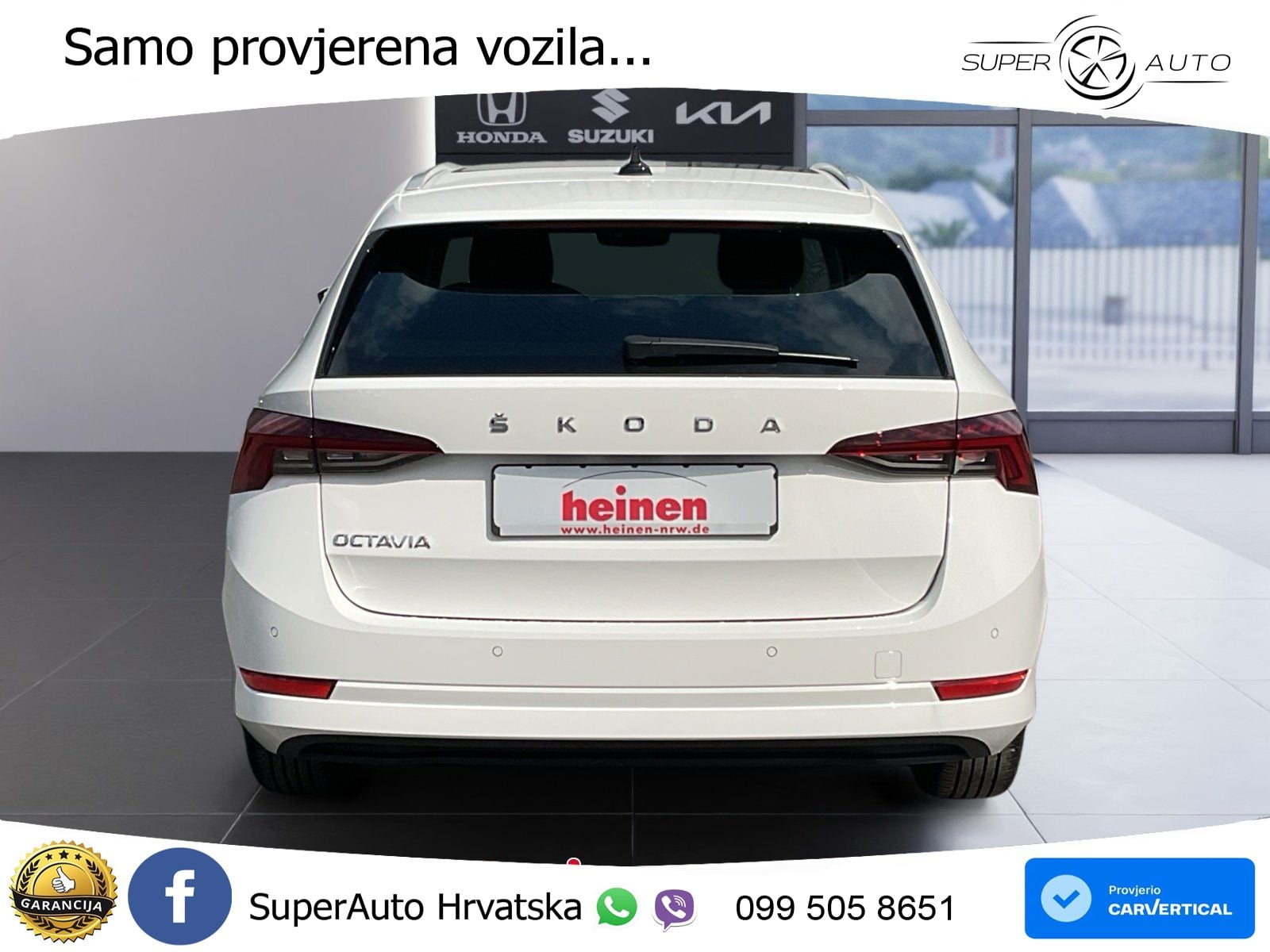 Škoda Octavia Combi 2.0 TDI (150 KS) DSG LED+GR SJED+ACC