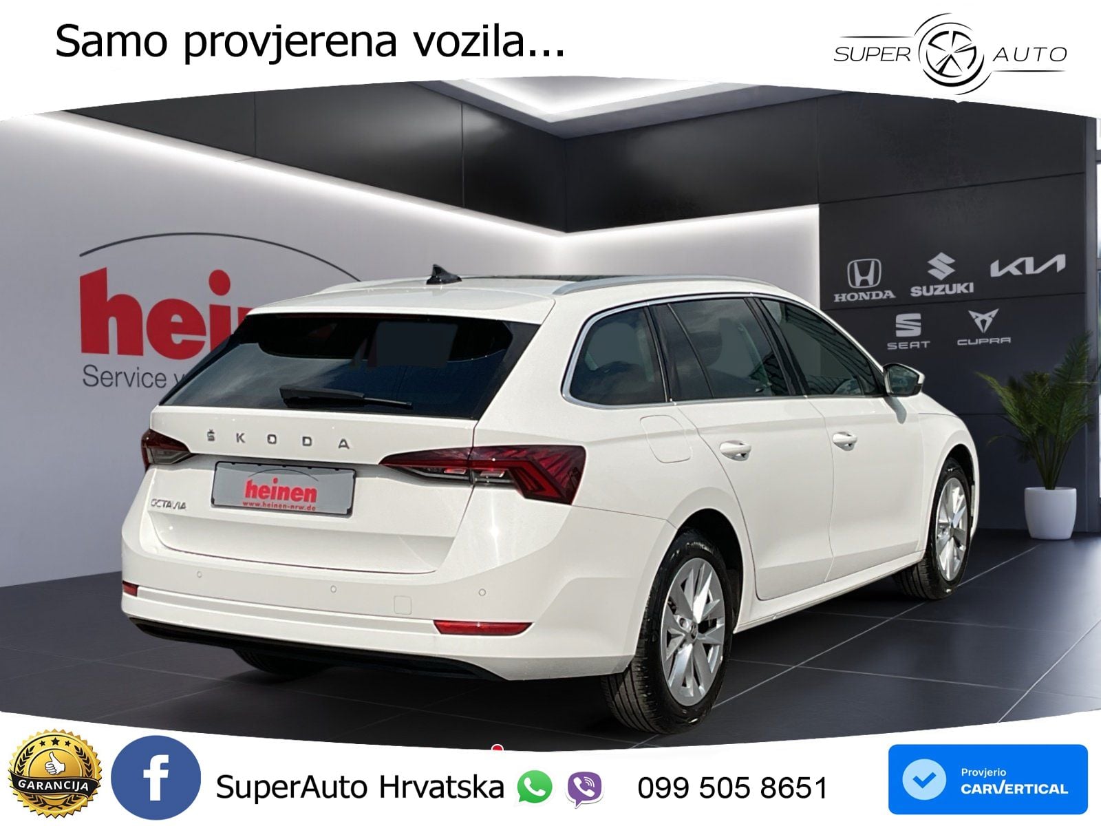 Škoda Octavia Combi 2.0 TDI (150 KS) DSG LED+GR SJED+ACC