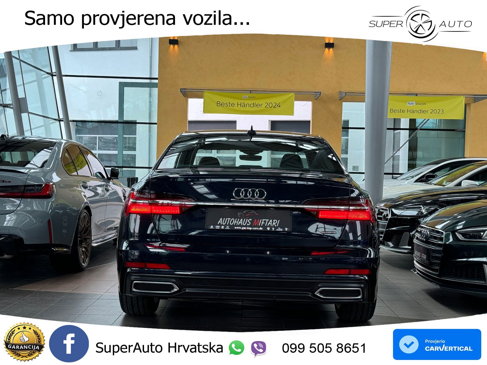 Audi A6 50 TDI V6 (286 KS) quattro tiptronic S line LED+GR SJED+ACC