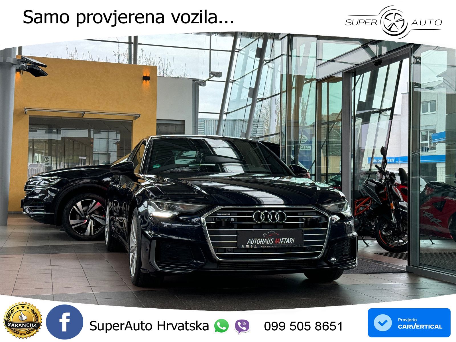 Audi A6 50 TDI V6 (286 KS) quattro tiptronic S line LED+GR SJED+ACC