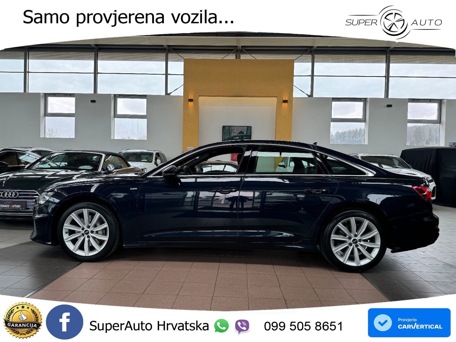 Audi A6 50 TDI V6 (286 KS) quattro tiptronic S line LED+GR SJED+ACC