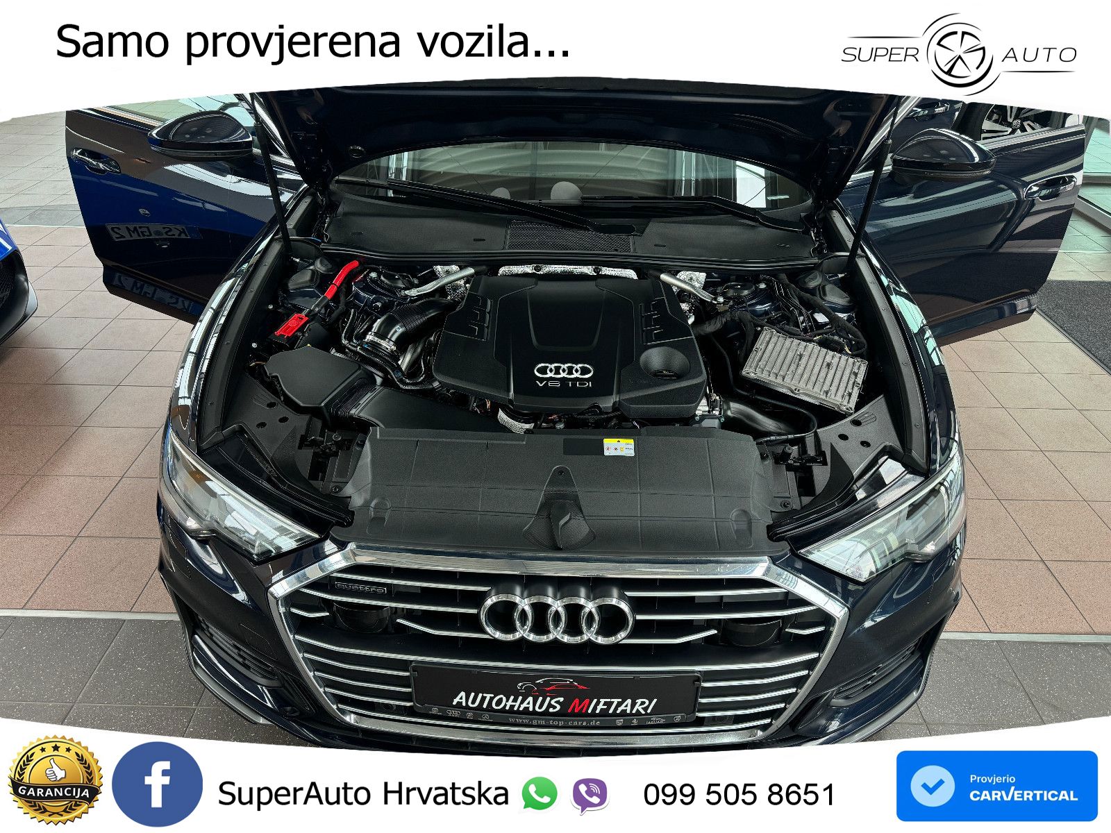 Audi A6 50 TDI V6 (286 KS) quattro tiptronic S line LED+GR SJED+ACC