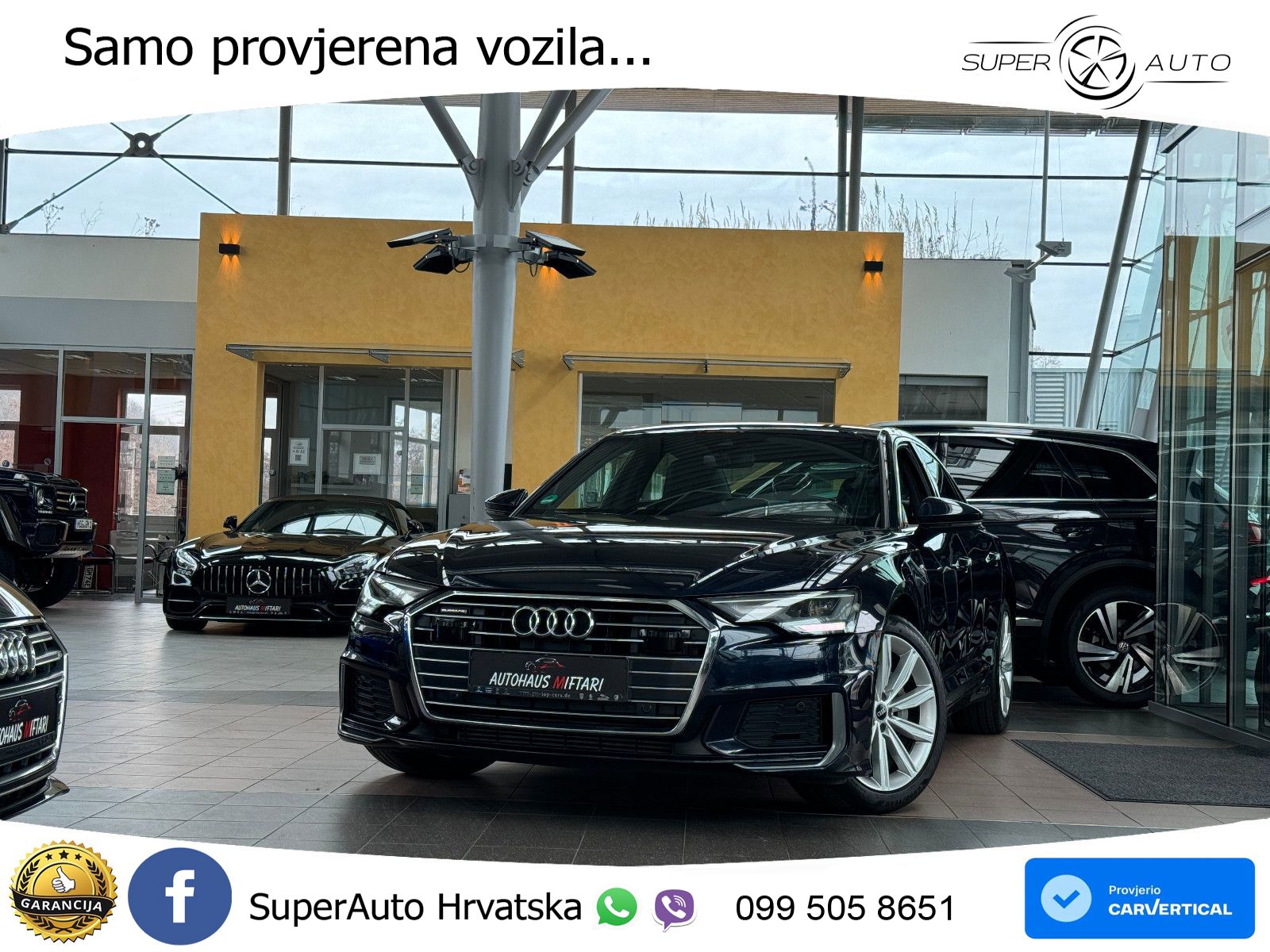 Audi A6 50 TDI V6 (286 KS) quattro tiptronic S line LED+GR SJED+ACC