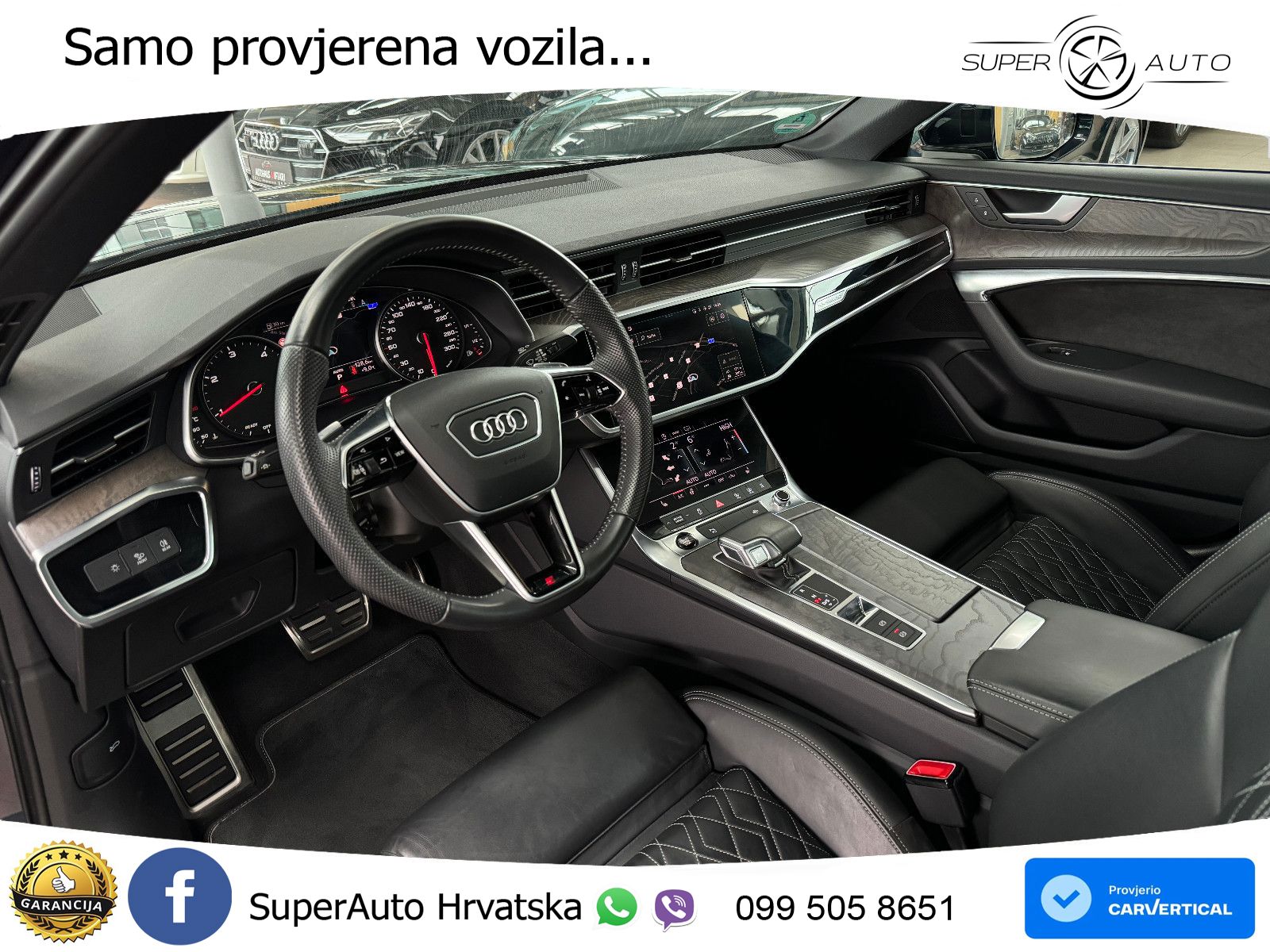 Audi A6 50 TDI V6 (286 KS) quattro tiptronic S line LED+GR SJED+ACC
