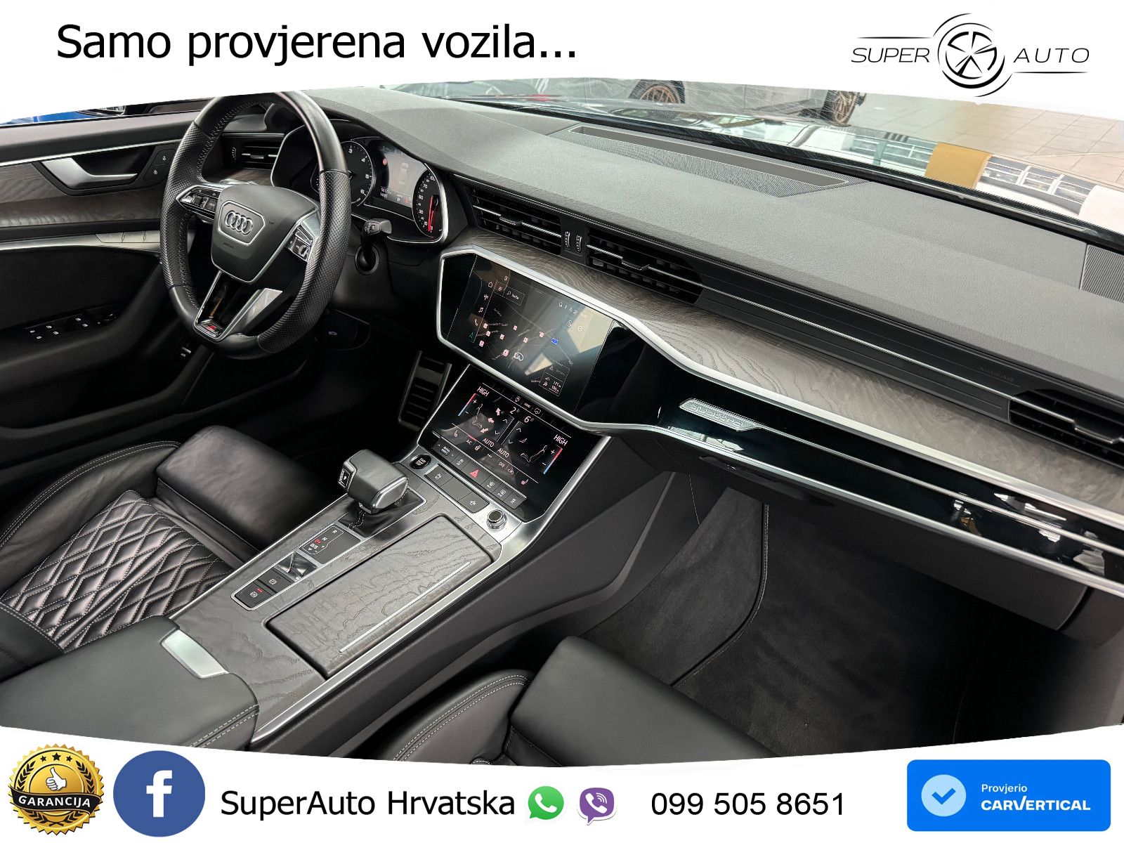 Audi A6 50 TDI V6 (286 KS) quattro tiptronic S line LED+GR SJED+ACC