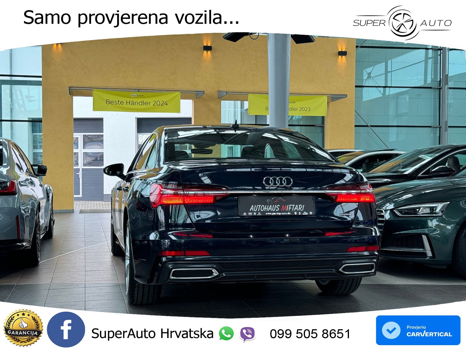 Audi A6 50 TDI V6 (286 KS) quattro tiptronic S line LED+GR SJED+ACC