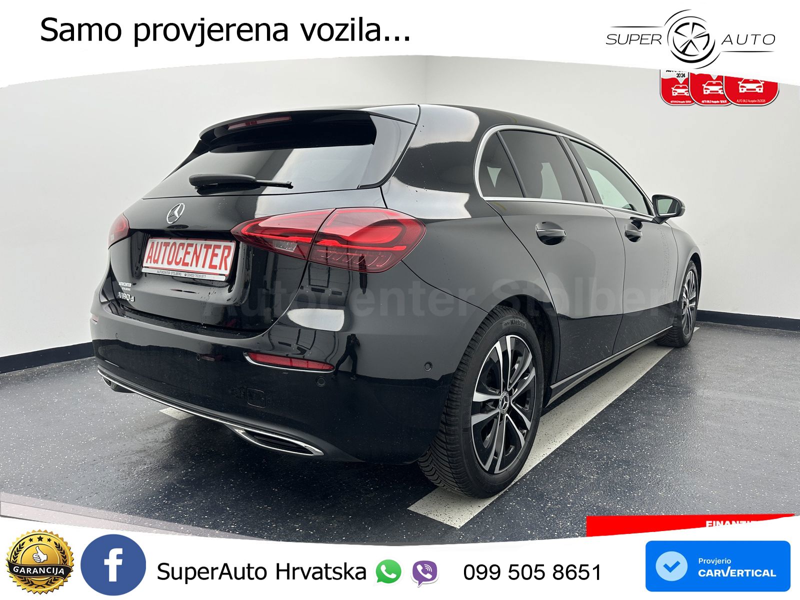 Mercedes-Benz A 180d 8G-DCT LED+GR SJED+ACC