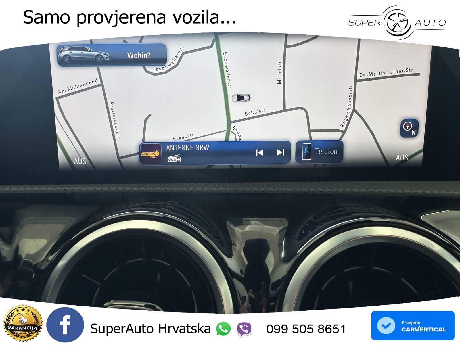 Mercedes-Benz A 180d 8G-DCT LED+GR SJED+ACC