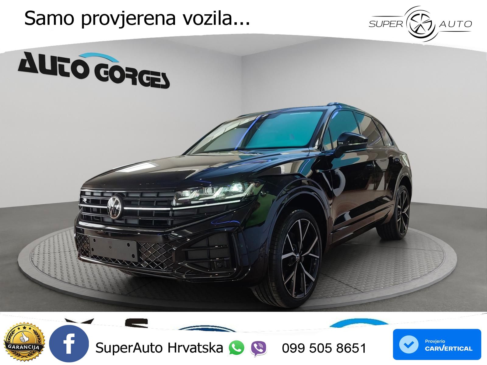 Volkswagen Touareg 3.0 V6 TDI (286 KS) 4MOTION Tiptronic ZRAČNI+ACC+GR SJED+KAM+PANO