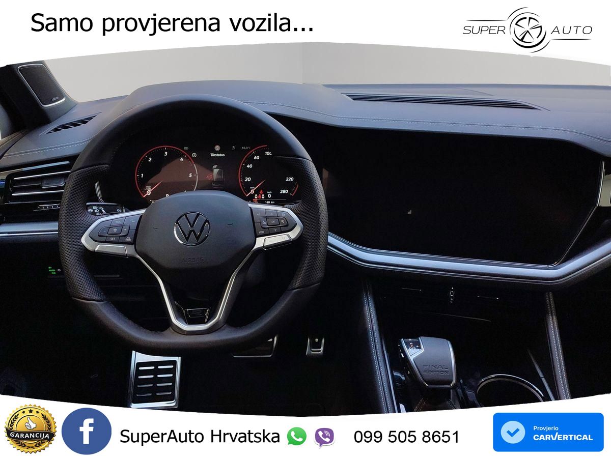 Volkswagen Touareg 3.0 V6 TDI (286 KS) 4MOTION Tiptronic ZRAČNI+ACC+GR SJED+KAM+PANO