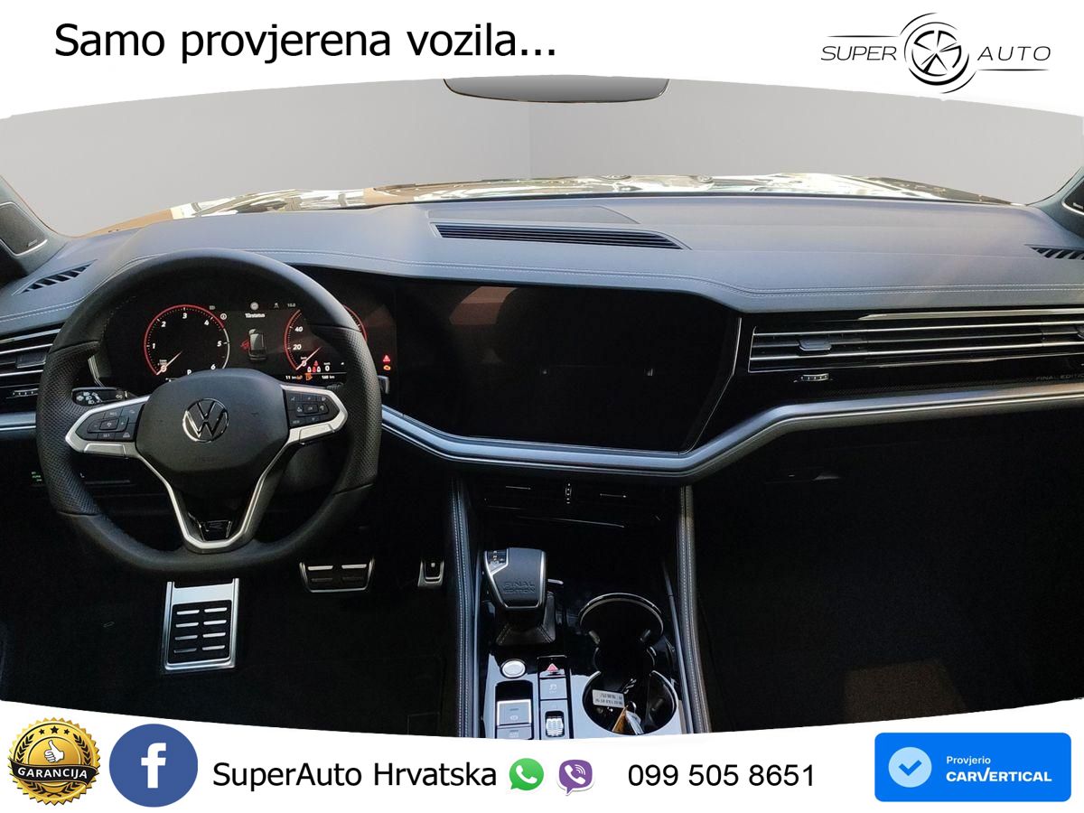 Volkswagen Touareg 3.0 V6 TDI (286 KS) 4MOTION Tiptronic ZRAČNI+ACC+GR SJED+KAM+PANO