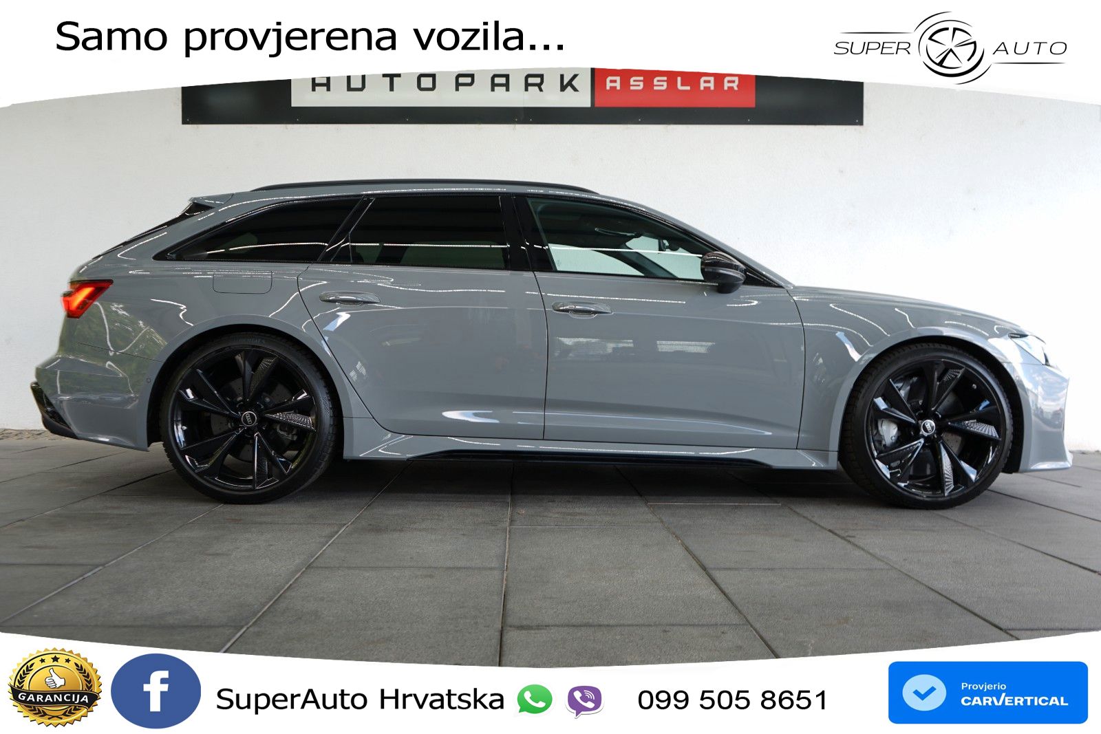 Audi RS6 Avant 4.0 TFSI V8 performance (630 KS)  quattro tiptronic Kuka LED+GR SJED+ACC
