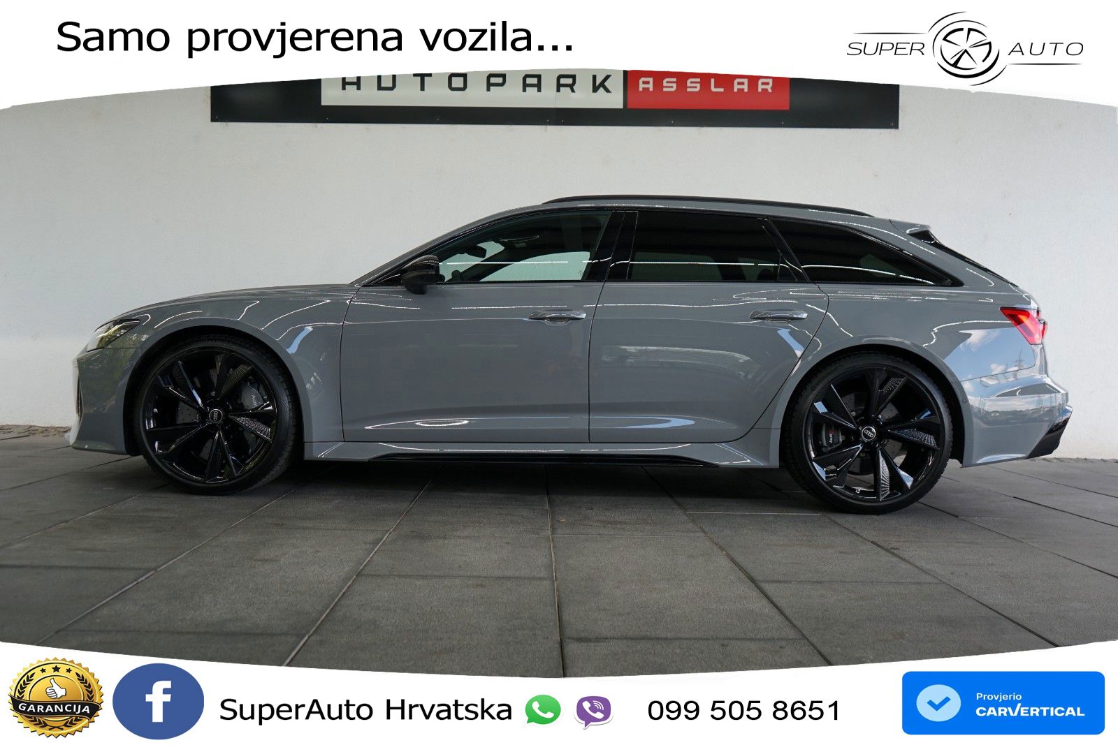 Audi RS6 Avant 4.0 TFSI V8 performance (630 KS)  quattro tiptronic Kuka LED+GR SJED+ACC
