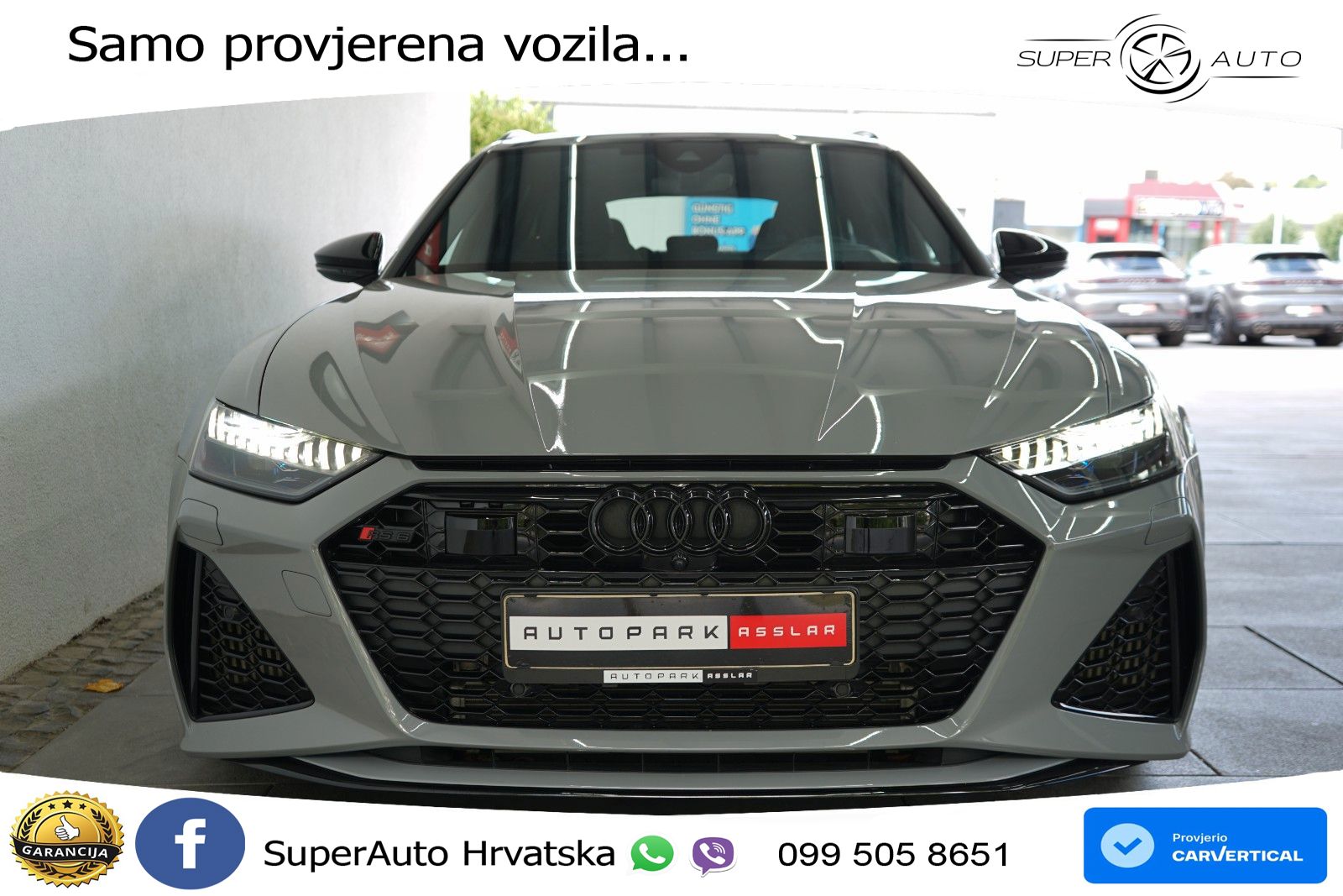 Audi RS6 Avant 4.0 TFSI V8 performance (630 KS)  quattro tiptronic Kuka LED+GR SJED+ACC