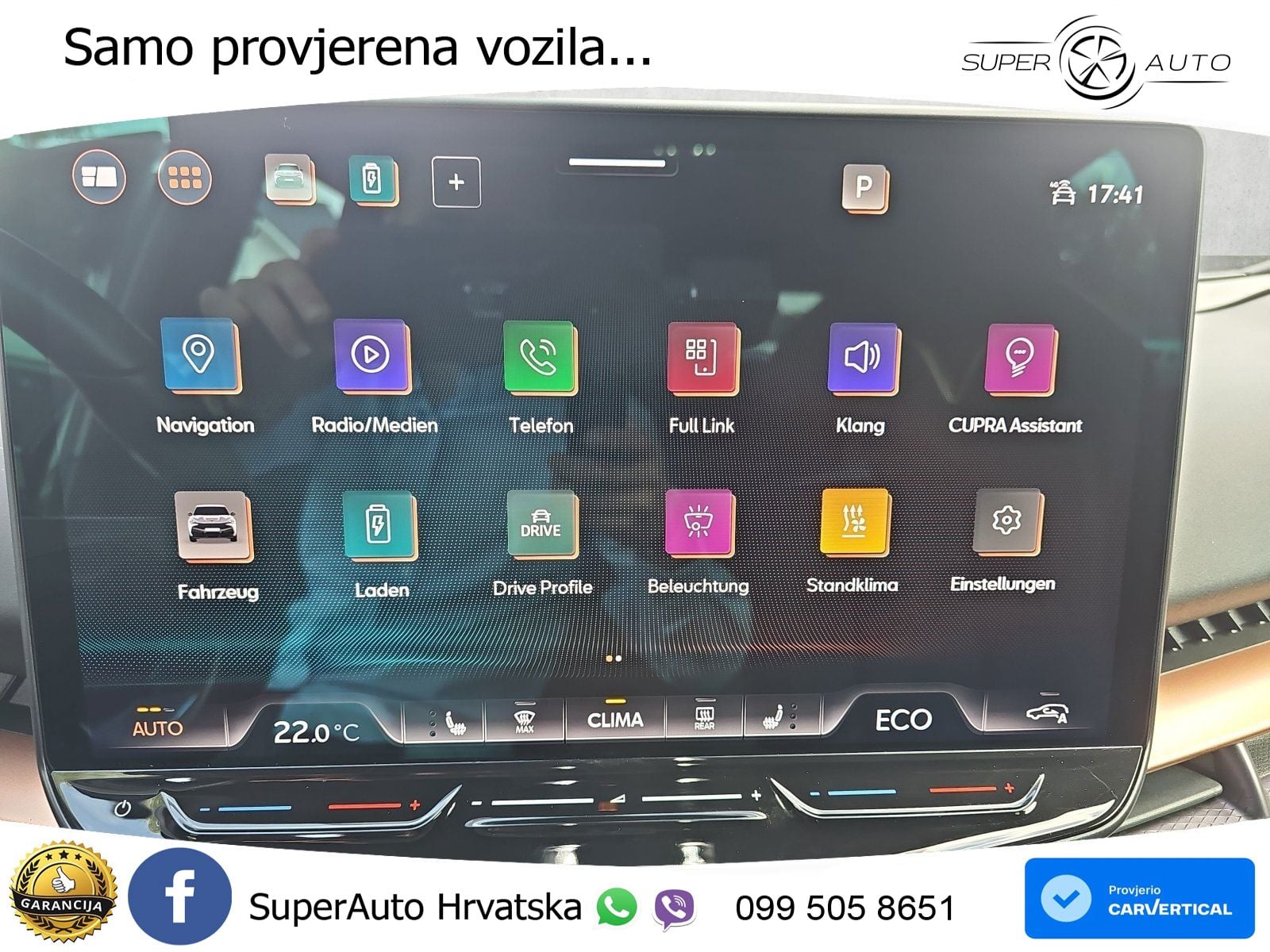 Cupra Tavascan 82 kWh (286 KS) LED+GR SJED+ACC