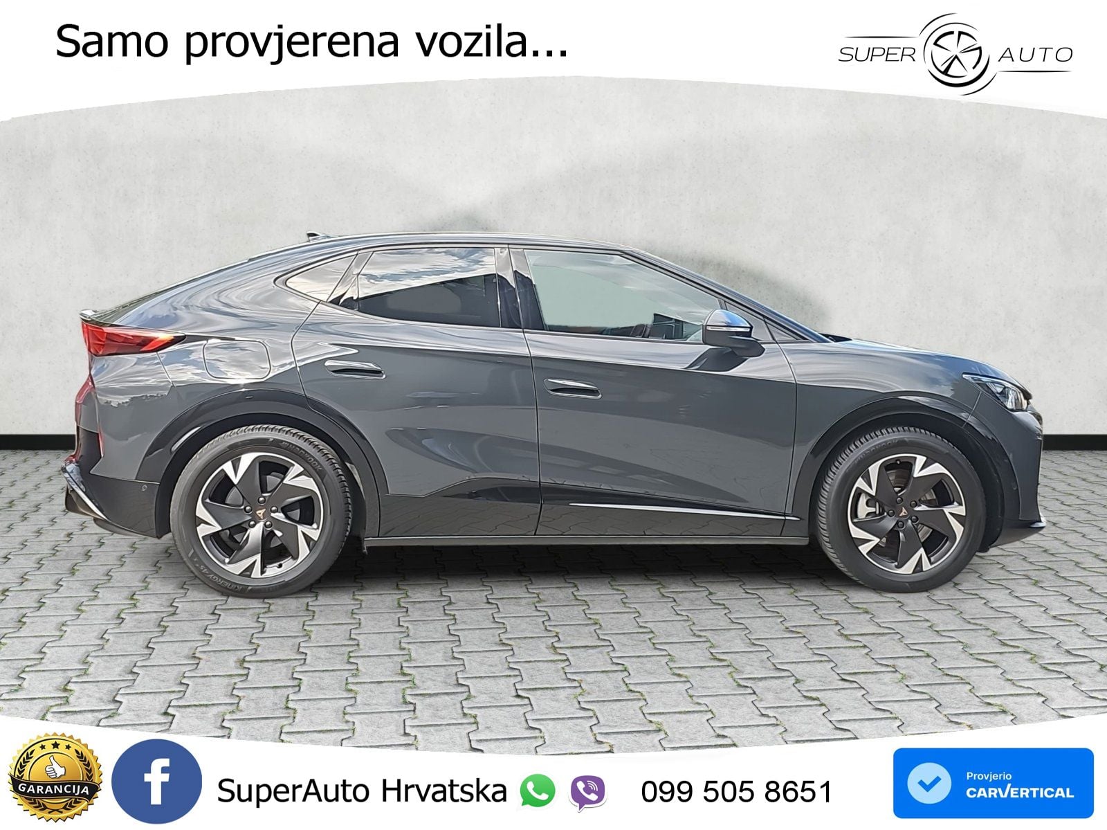 Cupra Tavascan 82 kWh (286 KS) LED+GR SJED+ACC