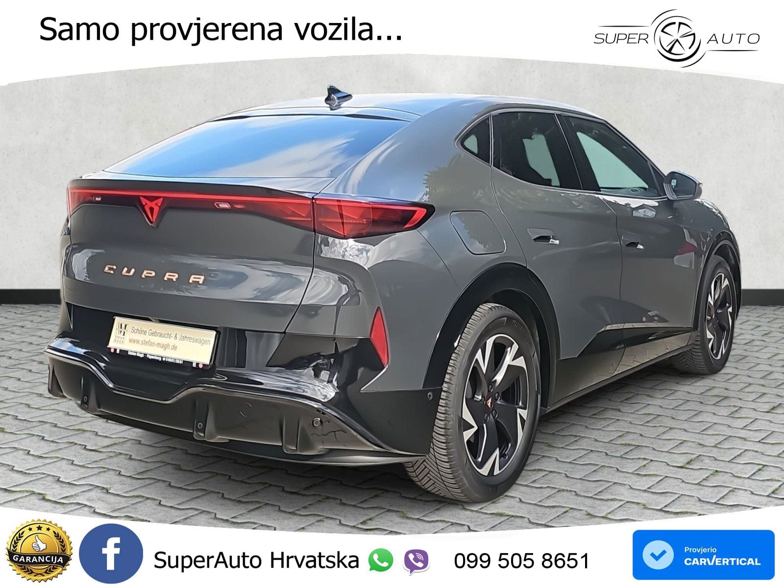 Cupra Tavascan 82 kWh (286 KS) LED+GR SJED+ACC